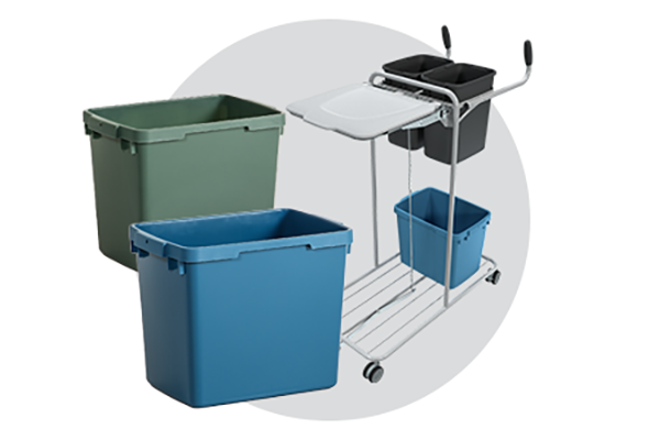 Sorteringsbehållare, Sorteringsvagnar